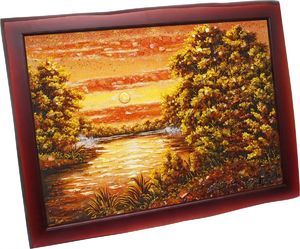 Пейзаж «Золотой закат»