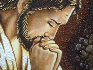 Ікона «Ісус у молитві»