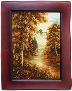 Пейзаж «Ліс і гори»