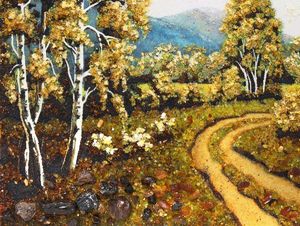 Пейзаж «Дорога в даль»