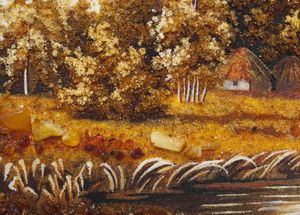 Пейзаж «Деревенский пейзаж»