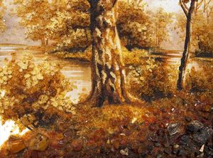 Пейзаж «Возле реки»