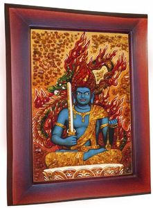 Панно «Божество-защитник Ачала»
