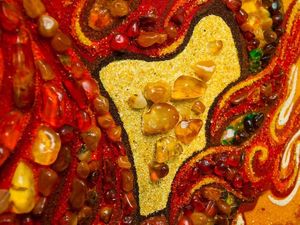 Панно «Божество-защитник Ачала»