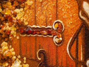 Картина «Лошади у крыльца» (Адам&nbsp;Альбрехт)