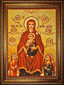 Икона Сицилийской (Дивногорской) Божией Матери