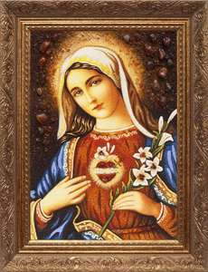 Икона «Непорочное Сердце Пресвятой Девы Марии»