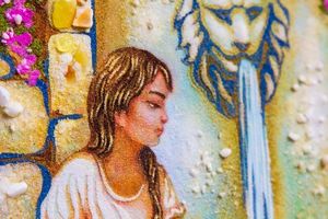 Картина «Девочка у родника»