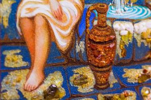 Картина «Девочка у родника»