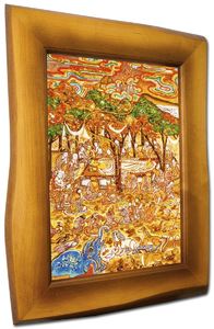 Панно «Смерть Будды»