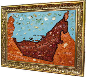 Карта: Об'єднані Арабські Емірати