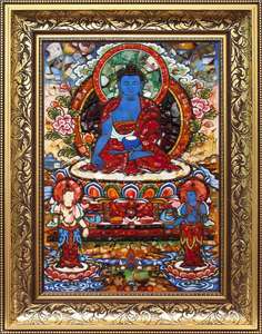 Панно «Будда Медицини» Бхайшаджья-гуру Вандурья