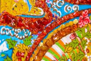 Панно «Белая Тара» (Тибетская живопись)