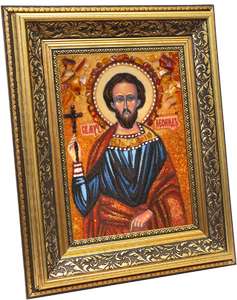 Именная икона Святой мученик Леонид