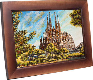 Панно «Храм Святого Семейства»