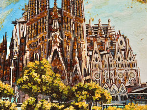 Панно «Храм Святого Семейства»