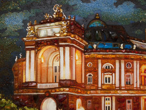 Панно «Оперный театр в Одессе»