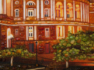 Панно «Оперный театр в Одессе»