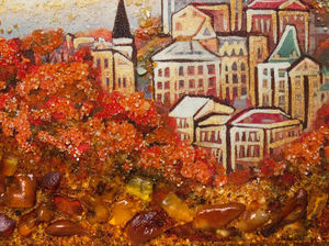 Панно «Осінній Київ»