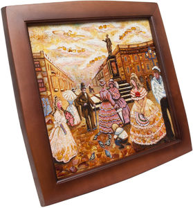 Пейзаж «Приморский бульвар. Дюк де Ришелье. Одесса»