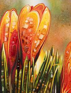 Полиптих «Крокусы»