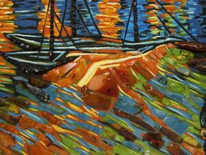 Панно «Звездная ночь над Роной» (Винсент ван Гог)