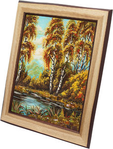 Пейзаж «Осенние березы»