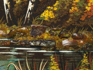 Пейзаж «Осенние березы»