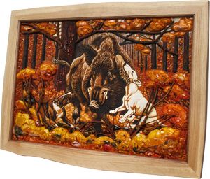 Объемное панно «На кабана!»