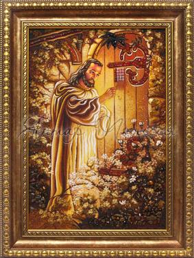 Икона Иисус Христос стучится в дверь