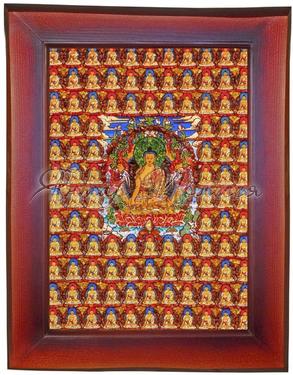 Панно «Будда Шак'ямуні» (108 Будд)