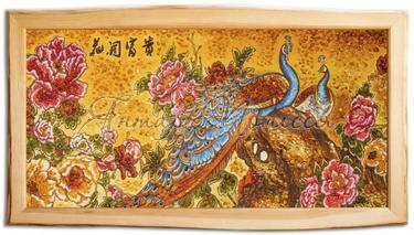 Панно «Павичі в китайському живописі»