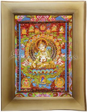 Картина из янтаря «Будда»