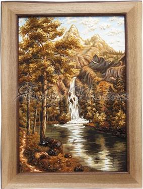 Пейзаж «Гірський водоспад»