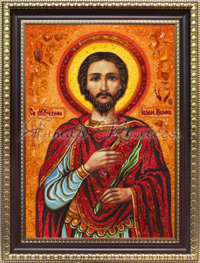 Именная икона Святой мученик Иоанн Воин (Ивана).