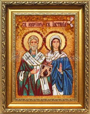 Святі мученики Кипріян і Юстина