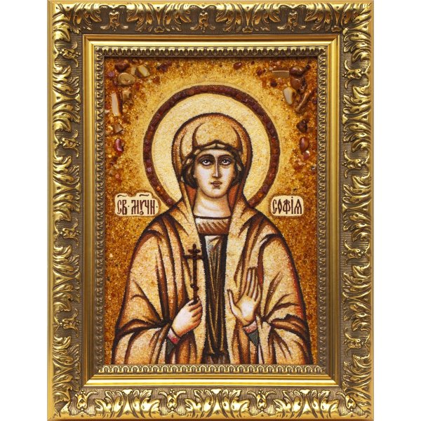 Картина из янтаря Святая София