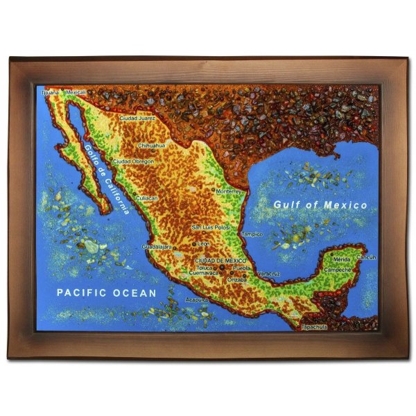 Карта: Мексиканські Сполучені Штати