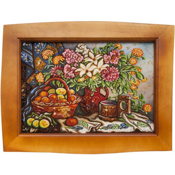«Натюрморт с фруктами и цветами»