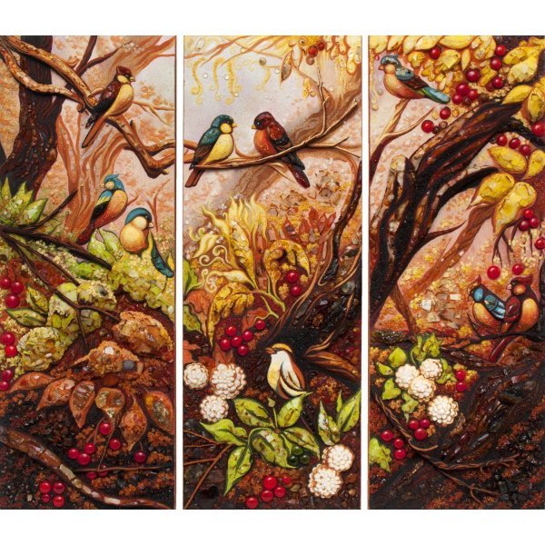 Об'ємний триптих «Райський сад»