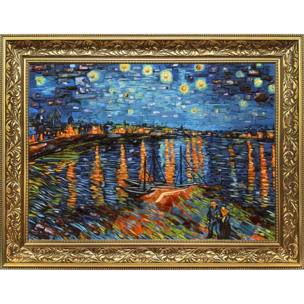 Панно «Зоряна ніч над Роною» (Вінсент ван Гог)