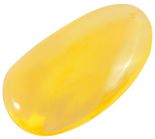 Янтарный полированный кулон