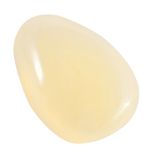 Янтарный полированный кулон «Росинка»