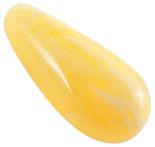 Кулон из полированного янтаря «Принт»