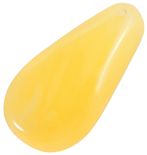 Кулон полированный «Солнечный янтарь»