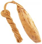 Янтарный шлифованный кулон удлиненной формы (лечебный)