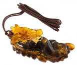 Кулон «Морський коник» на восковому джгуті