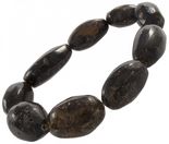 Браслет из крупных янтарных камней