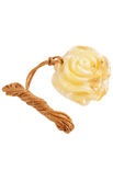 Янтарный кулон «Роза»