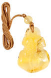 Кулон из янтаря «Мешочек»